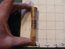 vintage TRICK/GAG/JOKE: AQUA BEADO in tube, dirty tube, 3 inside, mystery item?? picture