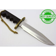Unique Custom Handmade Steel High-Quality Bowie Hunting Knife - Micarta Handle, picture