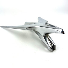 VINTAGE 1955 CHRYSLER FLYING EAGLE CHROME HOOD ORNAMENT picture