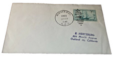 1948 GM&O GULF MOBILE & OHIO BIRMINGHAM & COLUMBUS TRAIN #11 RPO ENVELOPE picture