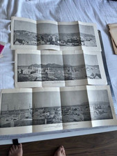 Saudi Arabia Qatar Kuwait city of Medina Old Vintage Big Prints x 3 Lot 1950s RR picture