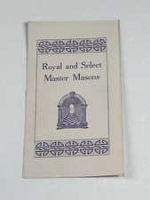 Royal and Select Master Masons South Bethlehem PA Frank W Martenis  picture