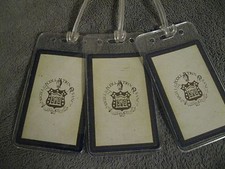 Trinity College USA Sigill Coll Trin Sanc Vintage Playing Card Luggage Name Tags picture