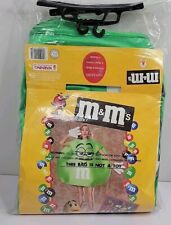 M&M’s Candy Costume Deluxe Standard Adult Size Halloween Green MM Mars Unisex picture
