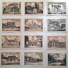 Italian ASER Postcard Collection Aldo Scarmiglia1930s-1940s Architecture Series  picture