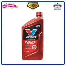 Valvoline MaxLife High Mileage 5W-30 Synthetic Blend Motor Oil 1 Quart picture