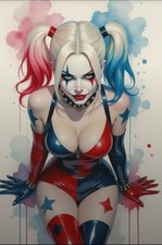 Harley Quinn Glossy Poster 24X36  picture
