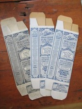3 C1910 original unused boxes DR BLUMERS VANILLA EXTRACT LINCOLN CHEMICAL  WORKS picture