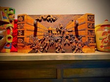 Carved Mayan Art Showpiece picture