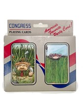 2 Deck Playing Cards Congress Golf Golfer Sealed  Model 6069 Printed in Spain picture