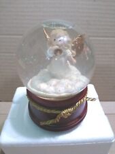 Precious Moments Music Box ANGEL WITH TRUMPET Water Ball Globe The Herald Angels picture