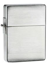 Zippo 1935.25 Windproof Replica 1935 Brushed Chrome Lighter, New In Box picture