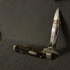 Vtg Case XX 6111 1/2 Cheetah Knife Paul Bear Bryant 1982 Liberty Bowl Serial 038 picture