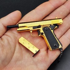 1911 Metal Pistol Keychain Luxury Authentic Metal Keychain - USA Seller picture