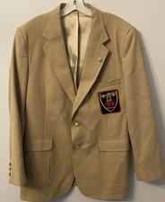 Vintage Roger’s Aristocrat Rutgers University Women’s Linen Blazer Made In USA picture