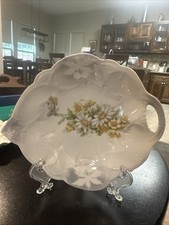 Bone China Plate With Flowers picture