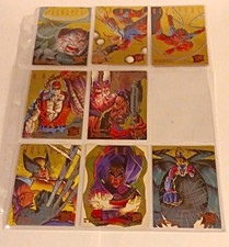 1994 Fleer Marvel X-Men Hunters & Stalkers Limited Edition 8 of a 9 Card set  picture