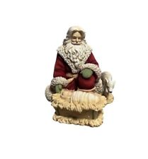 Enesco The Heart of Christmas,  Santa With Baby Jesus, RARE And Retired picture