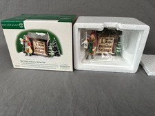 Department 56 The 12 Days of Dickens Village Sign 56.58467 Dept 56 Mint picture