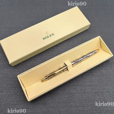 HOT ROLEX Vintage Collectible Ballpoint Pen Silver Gold Luxury New With box picture