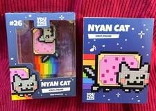 RARE YouTooz  Nyan Cat Figure #26 Meme collection - Limited Edition CIB +Dis Box picture