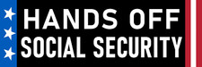 Hands Off Social Security Sticker Large 3x9 Political Protest Message picture