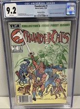 Thundercats #1 1985 CGC 9.2 White Pages Newsstand 1st Appearance picture
