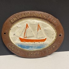 DATED 1798 REVOLUTIONARY WAR ENTERTAINMENT BY JONA POOR Small Metal Plaque picture