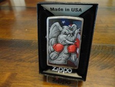 REPUBLICAN ELEPHANT BOXING ELECTION 2024 ZIPPO LIGHTER MINT IN BOX picture