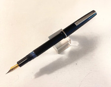 Vintage Osmiroid 75 Piston Filler Fountain Pen + 22 Kt gold COPPERPLATE Nib NICE picture