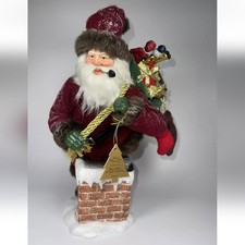 Thomas Kincaid’s  So Real Santa Collection “The Wonder Of Christmas” Figurine I picture
