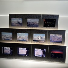 11 Vintage 35mm Slide Photos Views From Shamrock Hilton Hotel Houston Texas - A3 picture
