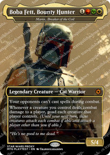 Boba Fett Marisi Proxy | Star Wars MTG Playtest Card | Fan Art | Not Official picture