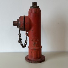 Vintage 1980s 1989 Mueller Fire Hydrant Model A411 Compact 17.5