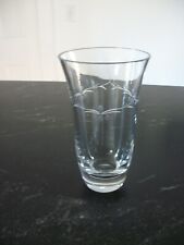 Spiegelau Crystal Vase Etched with Weighted Base - 8.25