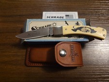 vintage schrade usa scrimachaw knife picture