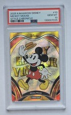 Mickey Mouse 2025 Kakawow Disney Phantom Style Chronicle #d /145 PSA 10 picture