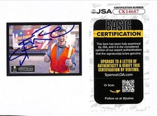 Steve-o Signed Auto Autograph 2022 Zerocool Jacket BTL-24 Card - JSA COA picture