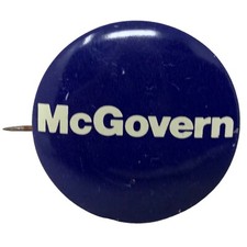 VTG 1972 George McGovern 1 3/8