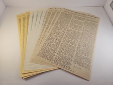 Lot 12 SDA Adventist Broadside Facsimile Ellen White Joseph Bates 1840sReprints  picture