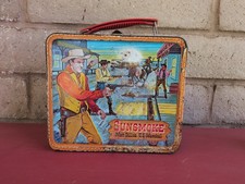 Vintage 1959 Gunsmoke Metal Lunchbox  picture