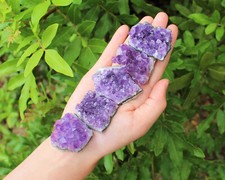 Natural Amethyst Crystal Clusters - Choose Size ('AAA' Grade Druze from Uruguay) picture
