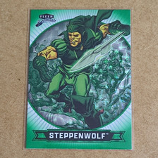 Fleer 2015 Fleer Brilliants Superman Green Kryptonite Steppenwolf #65 474/499 picture