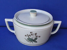 Royal Copenhagen Quaking grass Sugar bowl with lid No 884/9479 as is lid chip picture