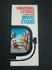 Vintage 1968 Universal Studios Brochure The World's Largest Movie Studio picture