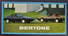 1985 Bertone Fiat X1/9 Brochure Folder Excellent Original 85 picture