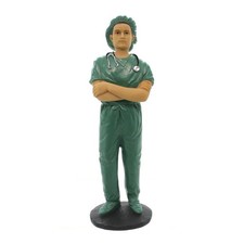 Positive Image Professional: Male Scrub Nurse Collectible Figurine, 8.5