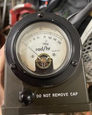Vintage Marion Electrical Instrument Co Model HS3, US Mil. Rad Meter w/Pouch picture