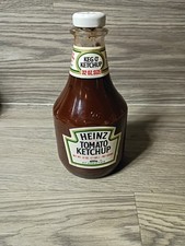 Vintage Heinz Keg O'Ketchup 32 oz. Glass Bottle - NEW OLD STOCK SEALED Ketchup picture