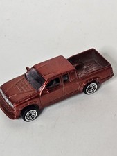 MOTOR MAX Mini Car Metallic Orange Pickup Truck picture